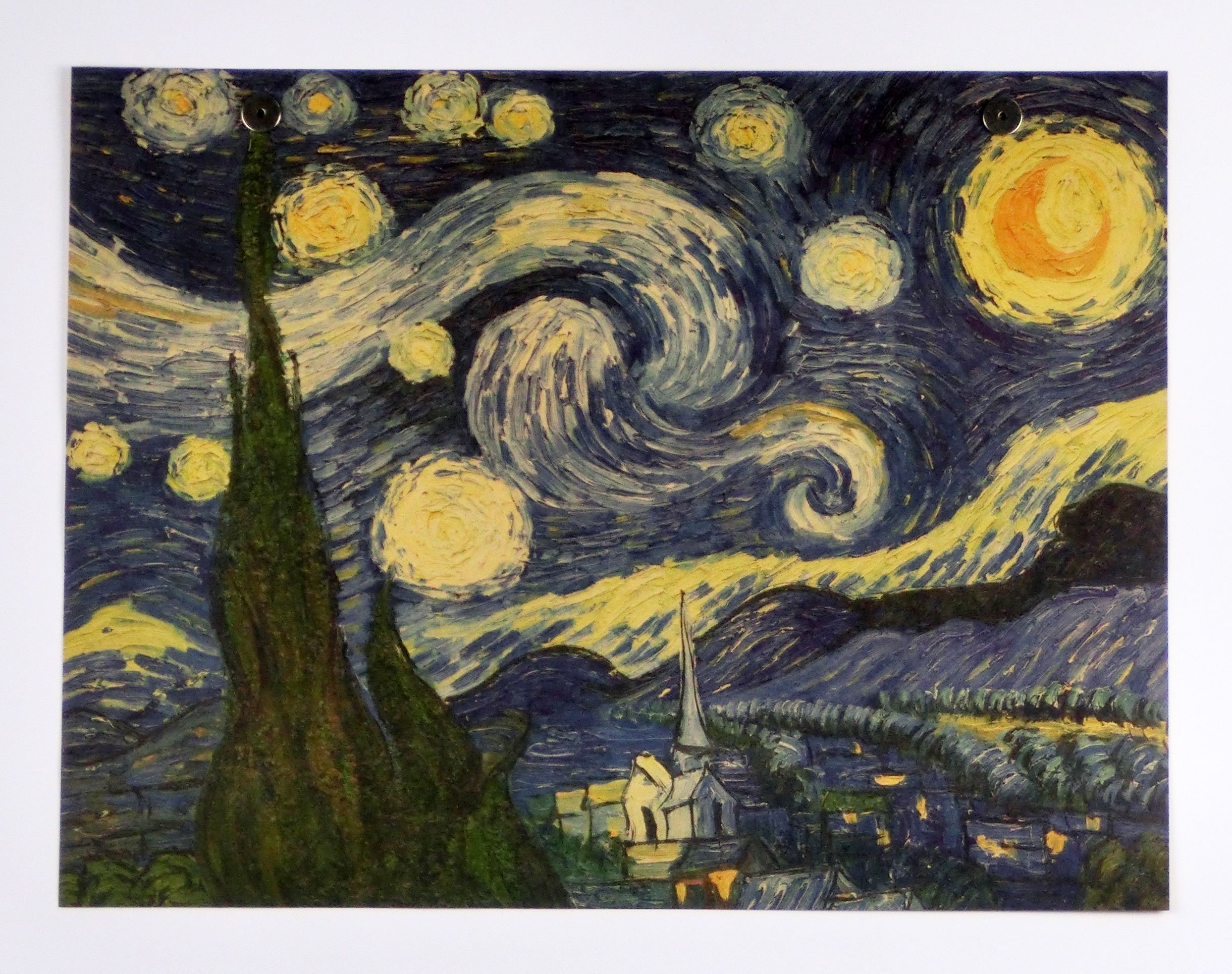 Amazon.co.jp: ゴッホ 星月夜 世界の名画 フィンセント・ウィレム